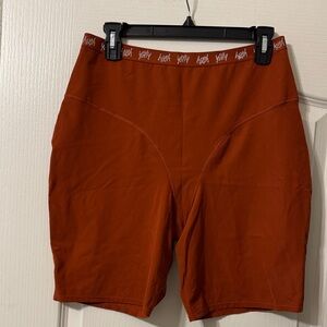 Yitty 1X Bike Shorts in Orange Sparkle